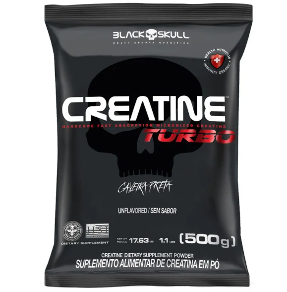 Creatina Turbo Refil Black Skull