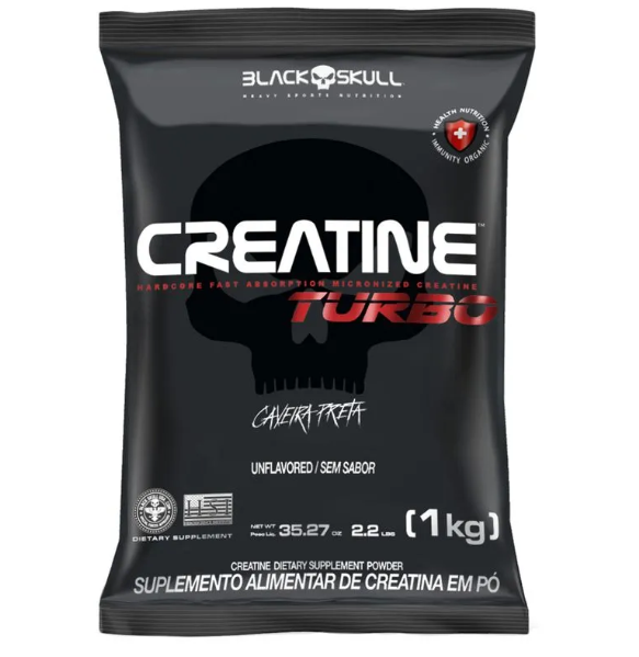 Creatina Turbo Refil Black Skull