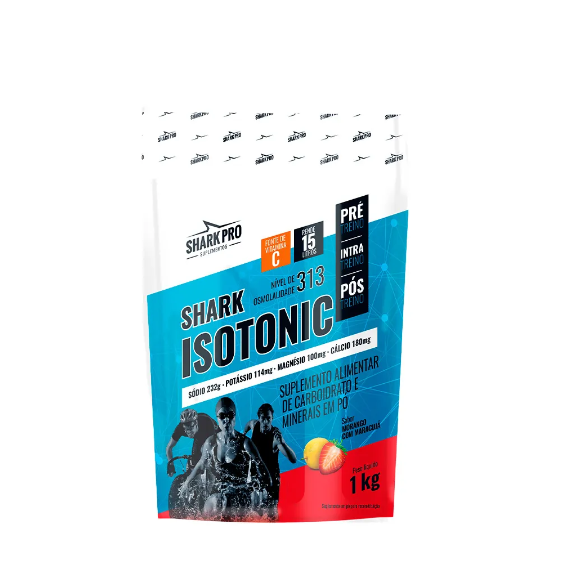 Foto de Isotonico 1kg Shark Pro - Morango Com Maracuja