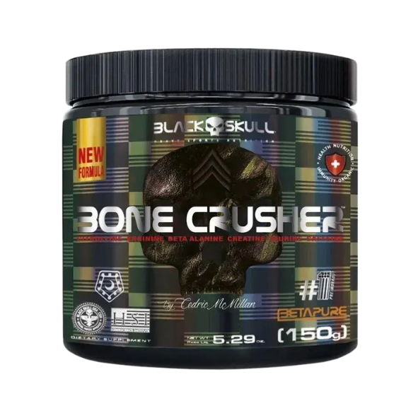 Foto de Bone Crusher 150g Black Skull - Yellow Fever