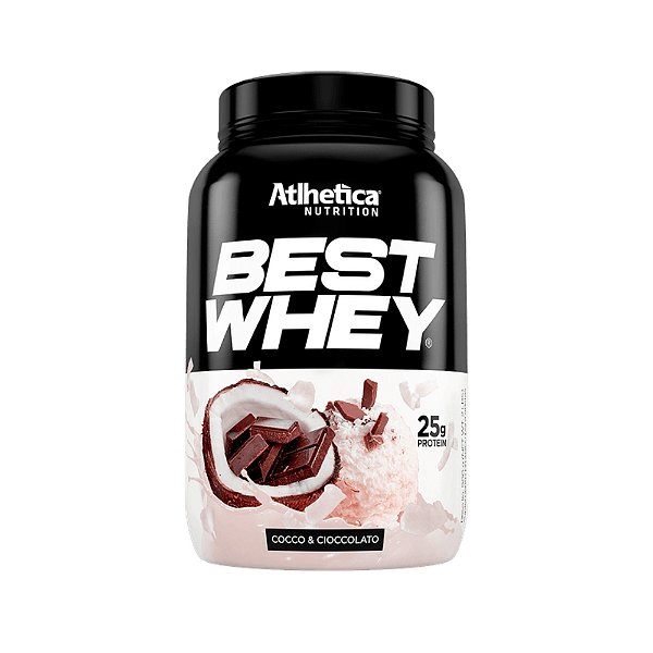 Best Whey Pote 900g Atlhetica Nutrition - Coco Com Chocolate