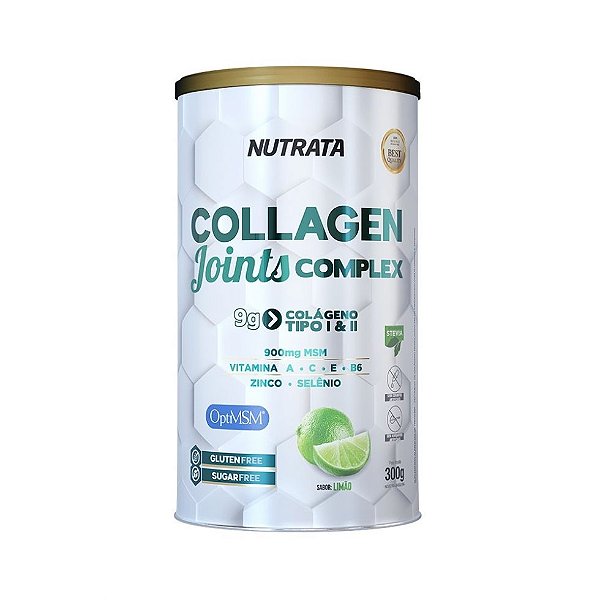 Foto de Collagen Joints Complex Type II Limão 300G - Nutrata