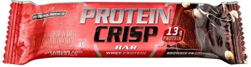 Crisp Bar Brownie de Chocolate 45g Integralmedica