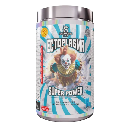 Pré Treino Ectoplasma Super Power 480g Demons Lab - Blue Vanilla