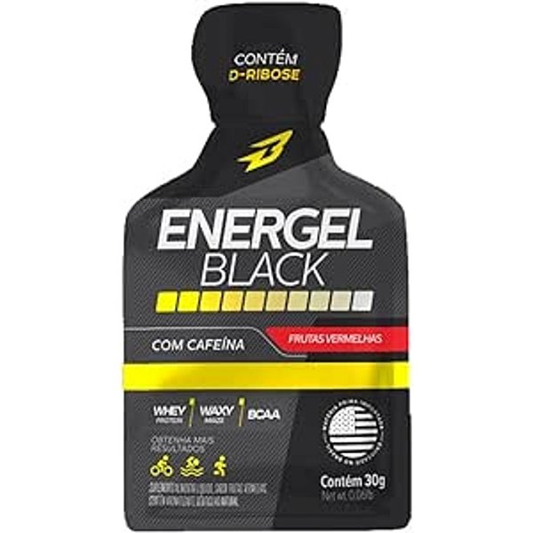 Energel Black Sache 30g Frutas Vermelhas BodyAction