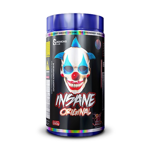 Pré Treino Insane Original 300g Demons Lab - Grape