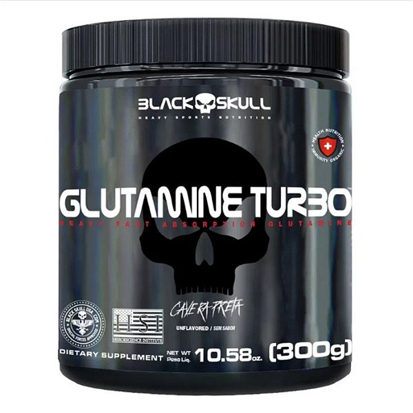 Glutamina Turbo Black Skull