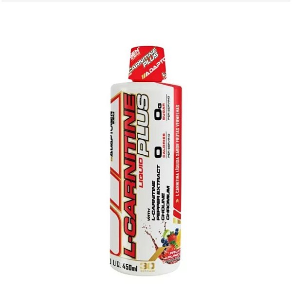 Foto de L-Carnitina 450ml Adaptogen - Frutas Vermelhas