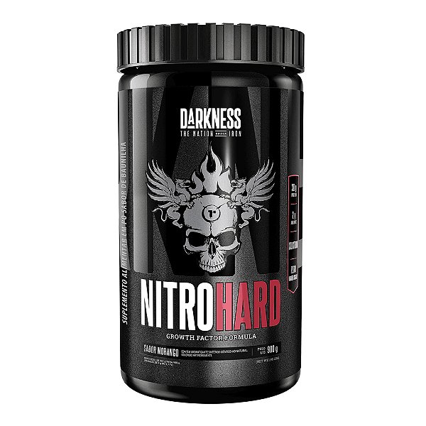 Nitrohard Pote 900g Darkness - Morango