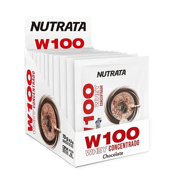 Foto de W100 Sache 30g Display Com 12un Nutrata - CHOCOLATE