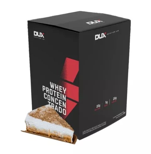 Whey Protein Concentrado 30g Sache Display Com 10un Dux Nutrition - Banoffee