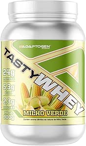 Tasty Whey 3w Pote 900g - Adaptogen - Milho verde