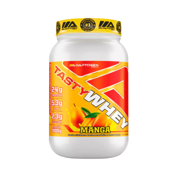 Tasty Whey 3w Pote 900g - Adaptogen - Manga