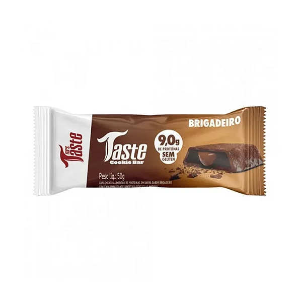 Foto de Taste Cookie Bar 50g Brigadeiro Mrs Taste