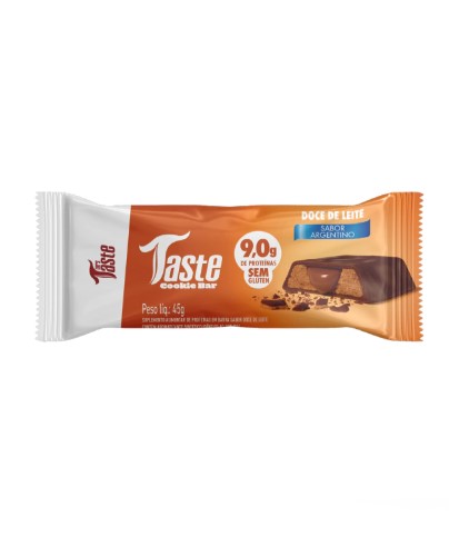 Foto de Taste Cookie Bar 50g Doce De Leite Mrs Taste