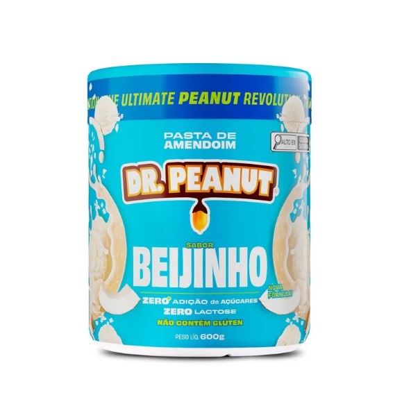 Foto de Pasta De  Amendoim 600g Dr Peanut - Beijinho