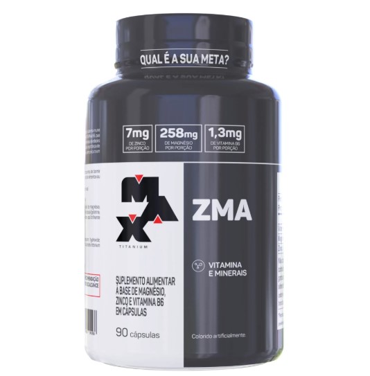 Zma Pote Com 90 Capsulas Max Titanium