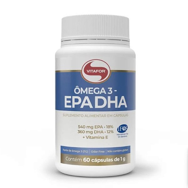 Omega 3 EPA DHA- Vitafor - 60 Caps