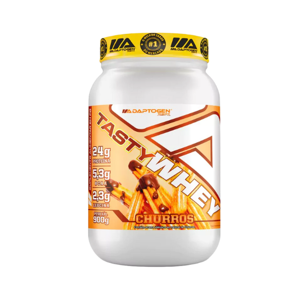 Tasty Whey 3w Pote 900g - Adaptogen - Churros