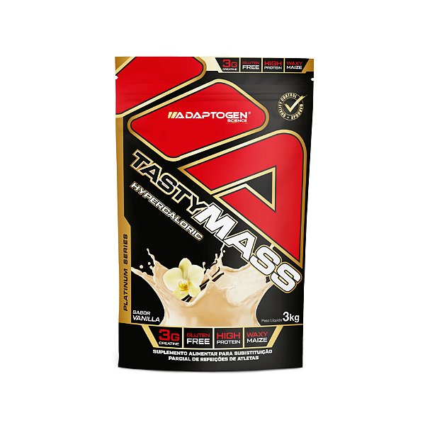 Tasty Mass 3kg Adaptogen - Vanillla
