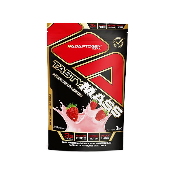 Foto de Tasty Mass 3kg Adaptogen - Morango