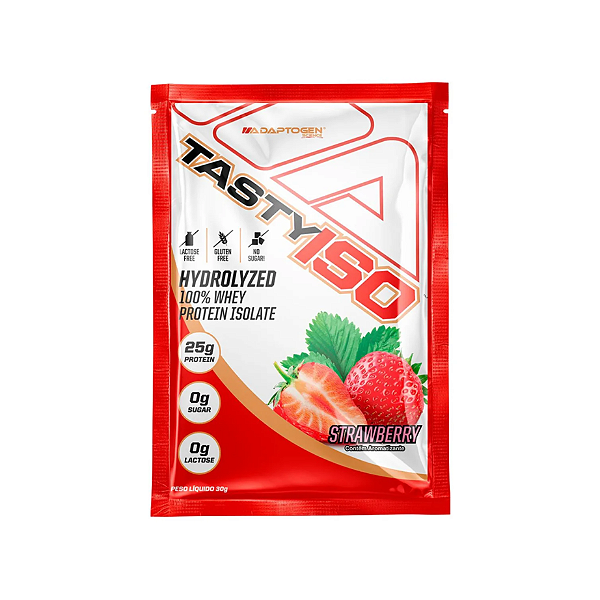 Packet Tasty Iso Morango 30g Adaptogen