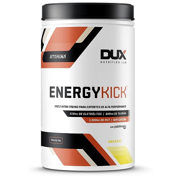 Energy Kick Pré E Intra Treino 1kg Sabores Dux Nutrition - Abacaxi