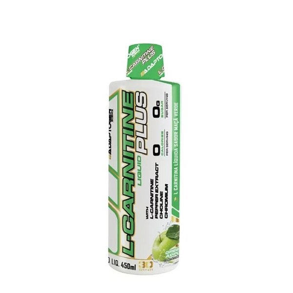 L-Carnitina 450ml Adaptogen - Maça Verde