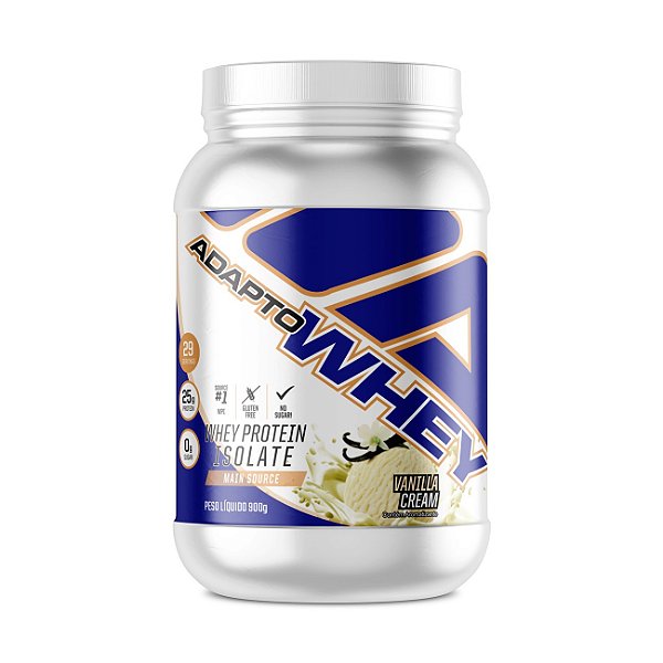 Adapto Whey Pote 900g Adaptogen - Creme De Baunilha