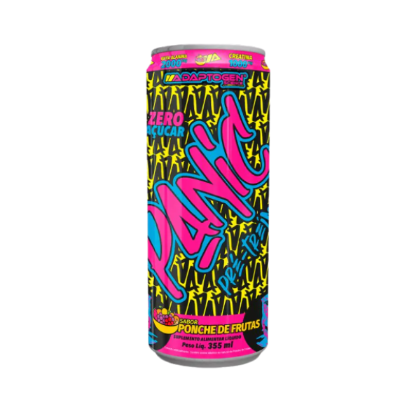 Panic Energy 355ml Adaptogen - Ponche de Frutas