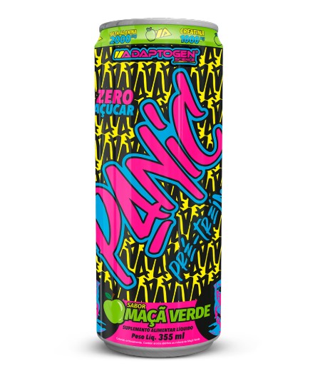 Panic Energy 355ml Adaptogen - Maça Verde