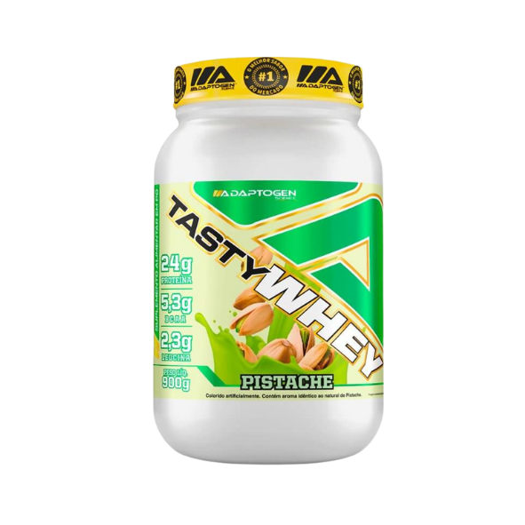 Tasty Whey 3w Pote 900g - Adaptogen - PISTACHE