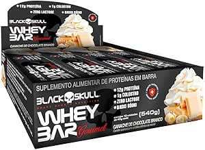 Whey Bar 45G Torta Mousse De Limão C/12 Black Skull