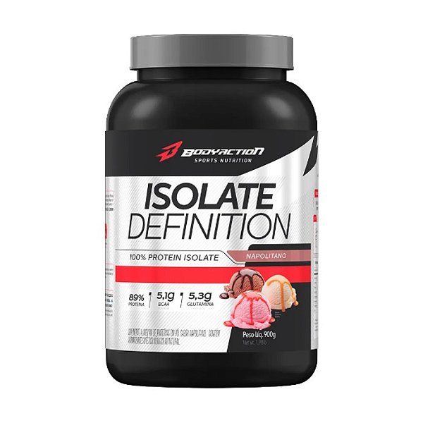 Foto de Isolate Definition Pote 900g Bodyaction - Napolitano