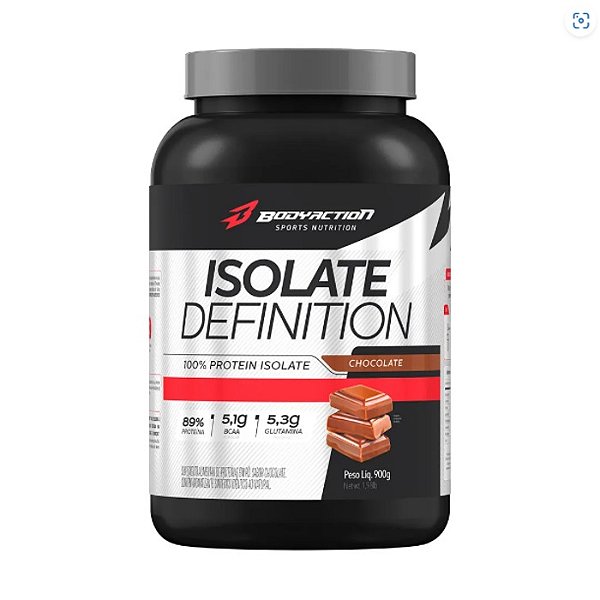 Foto de Isolate Definition Pote 900g Bodyaction - Chocolate