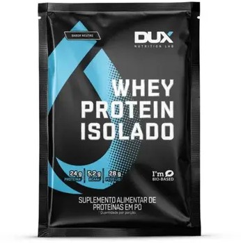 Whey Protein Isolado Sache 28g Neutro Dux Nutrition