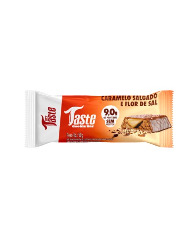 Taste Cookie Bar 50g Caramelo Com Flor De Sal Mrs Taste