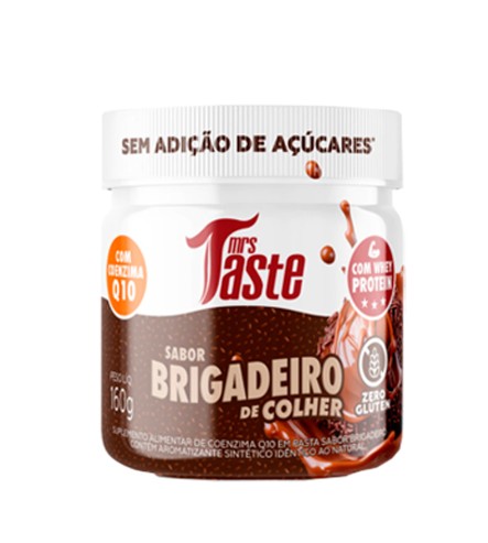 Spread COQ10 160g Mrs Taste - Brigadeiro