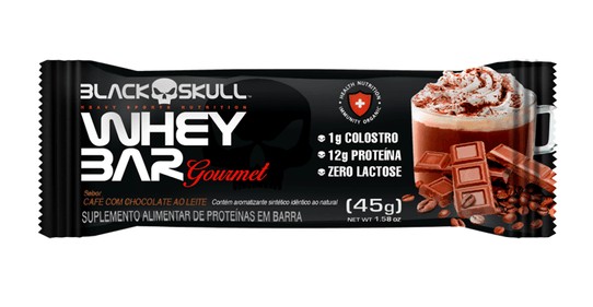 Foto de Whey Bar Cafe C/Chocolate 45G Black Skull