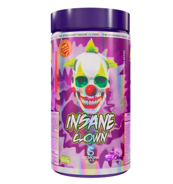 Pré Treino Insane Clown 350G Demons Lab - Grape