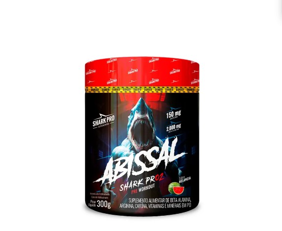 Abissal Pre Treino 300g Shark Pro - Melancia