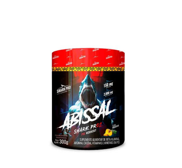 Abissal Pre Treino 300g Shark Pro - Abacaxi
