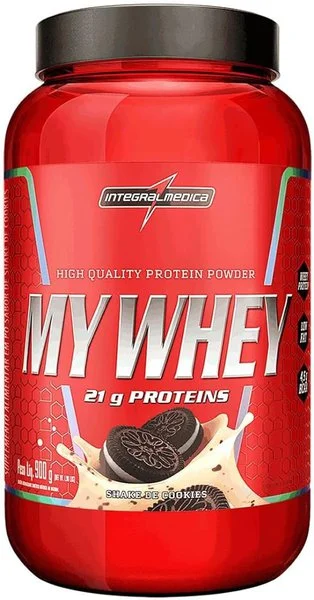 My Whey 900g Pote Integralmedica - Shake de Cookies