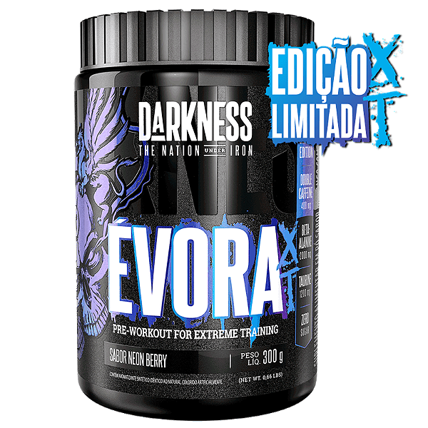 Pré Treino Evora Tx 300g Darkness - Neon Berry