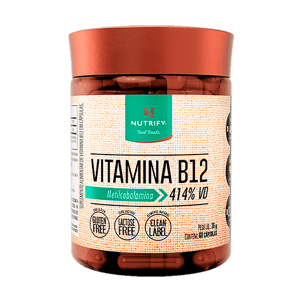 Vitamina B12 Nutrify - 120 Cápsulas