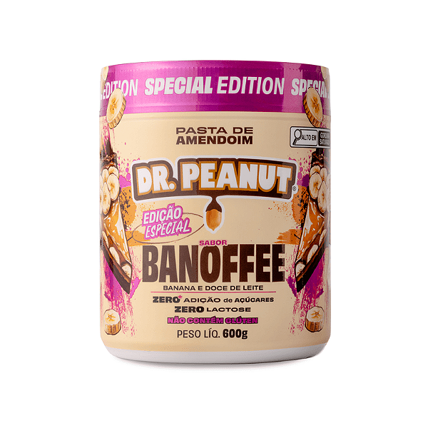 Pasta De Amendoim 600g Dr Peanut - banoffee