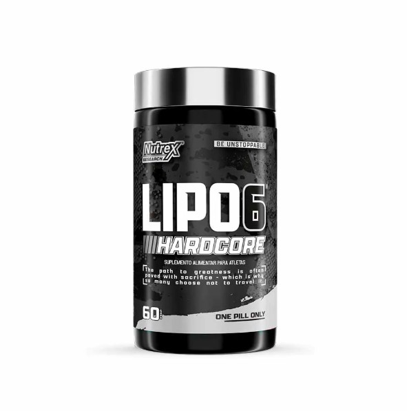 Lipo 6 Hardcore 60 Capsulas Nutrex