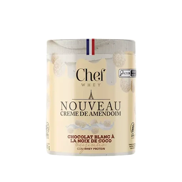 Creme De Amendoim 600g Chef Whey - Beijinho