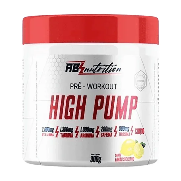 High Pump 300g Absolut Nutrition - Limão