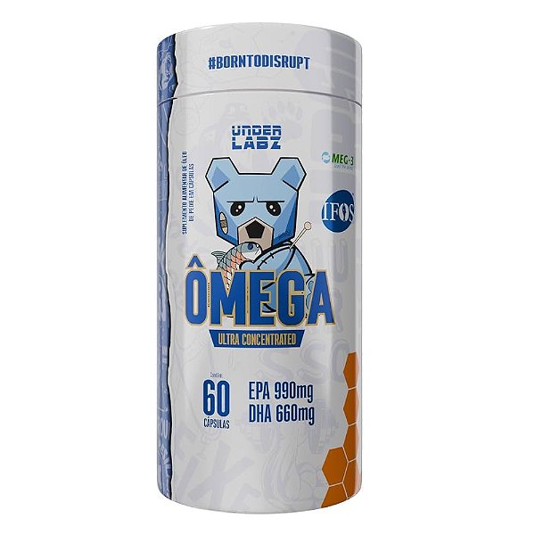 Omega Ultra Concentrado Sotfgels Under Labz - 60 Capsulas